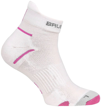 Çorape sportive Brubeck Running Light për gra, madhësia 39-41, e bardhë rozë