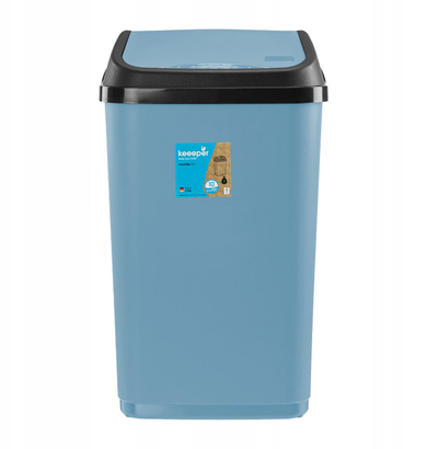 Koshi i mbeturinave Keeeper 1030668000000, plastikë, blu nordike