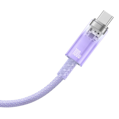 Kabllo USB Baseus Explorer CATS010405, USB A me USB C, 100W, 1m, vjollcë