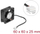 Ventilator PC Delock axial, 60 x 60 x 25 mm, 12 V DC, i zi