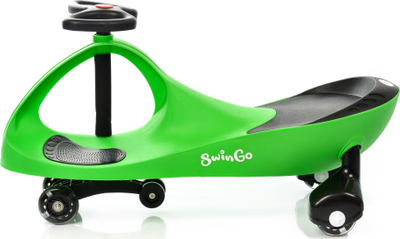 Makina lëvizëse për fëmijë Meteor Swingo 16875, ride-on me gravitet, timon 360°, shumëngjyrëshe