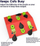 Интерактивна играчка за мачки Nina Ottosson Cat Melon Madness Puzzle and Play, Level 2, пластика, шарена