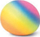 Top antistres Super Rainbow Squish Ball, i madh, shumëngjyrësh