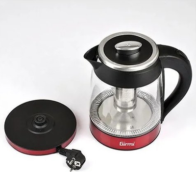 Ibrik elektrik Girmi, 2200W, 1.7L, i kuq