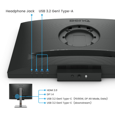 Monitor BenQ RD240Q, 24.1", WQXGA, i zi