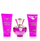 Set dhurate Versace Dylan Purple për gra, EDP 50ml, xhel dushi 50ml, locion trupi 50ml
