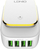 Karikues muri LDNIO A4405, 4 porta USB 4.4A, dritë nate LED, i bardhë