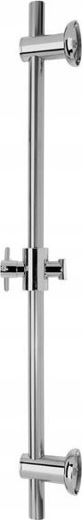 Kolonë dushi 5five, çelik inox, 70 cm, argjend