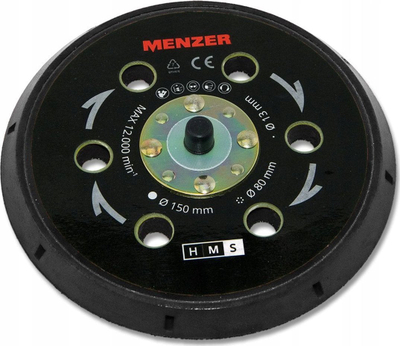 Jastëk gërryes Menzer ETS 150 Soft, multi-hole, rrumbullak