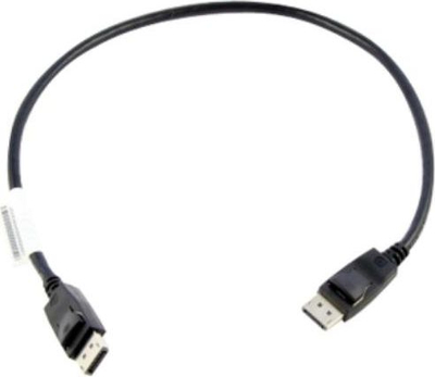 Kabllo Lenovo DisplayPort - DisplayPort, 0.5m, e zezë