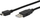 Kabllo USB Vivanco 45224, USB 2.0 A në mini B, 1.8m, e zezë