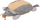 Lodër mace Trixie Mouse, sisal, 30 cm, gri