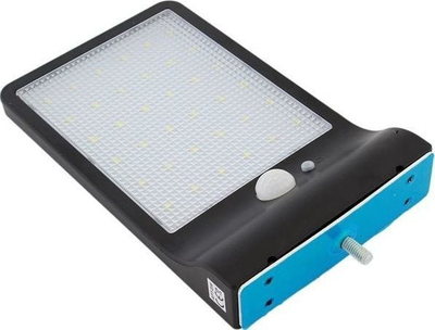 Llambë solare muri ZD45B, 36 LED, sensor lëvizjeje, e zezë