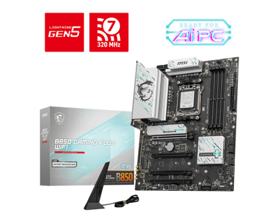 Матична плоча MSI B850 GAMING PLUS WIFI, AMD B850, приклучок AM5, ATX