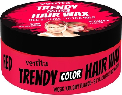 Dyll flokësh Venita Trendy, ngjyrues, i kuq, 75g