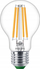Llambë LED Philips E27 A60, 4W 840lm, 2700K, transparente
