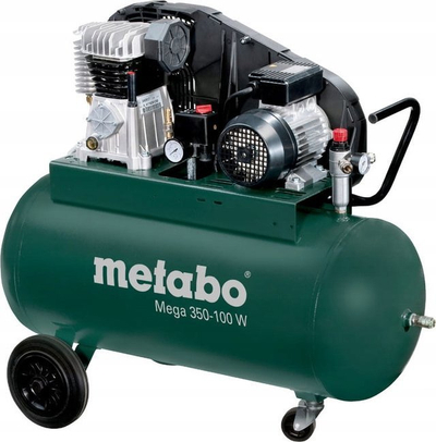 Kompresor ajri Metabo Mega 350-100 W, 90L, 10 bar