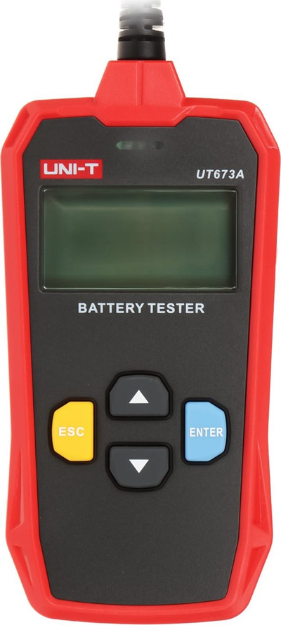 Testeri baterie makine UNI-T UT673A UT675A, 12V 24V, 40-2000CCA, i kuq