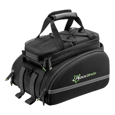 Çantë bagazhi për biçikletë Rockbros A6-03BK, 35L, palosme, e zezë