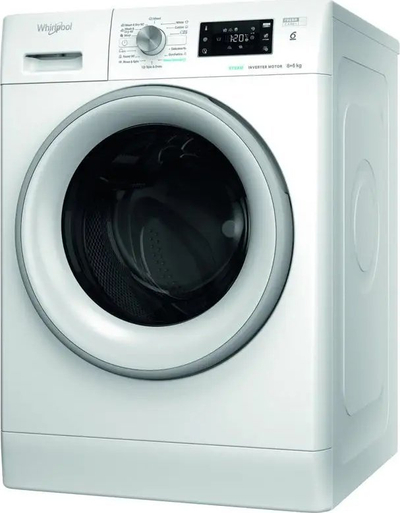 Lavatriçe-tharëse Whirlpool FFWDB 864369 SV EE, 8 kg 6 kg, me hapje nga përpara, e bardhë