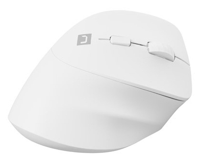 Maus vertikal wireless Natec Crake 2, Bluetooth 5.2, 2400 DPI, i bardhë