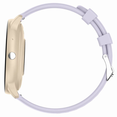 Orë e zgjuar Gravity GT1-8 PRO, ekran 1.39", Bluetooth 5.2, bezhë