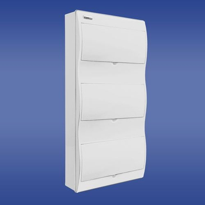 Kuti shpërndarëse modulare Elektro-Plast RN-36/B, 3x12 module, IP40, e bardhë