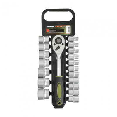 Set veglash Heinner Tool Set, 19 pjesë CR-V, 1/2"