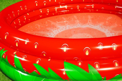 Pishinë me frymë Bestway Strawberry 51145, 160cm, me shumë ngjyra