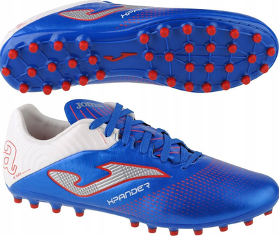 Këpuca futbolli Joma Xpander 2204 AG M, materiale sintetike, për bar natyral, blu me të bardhë