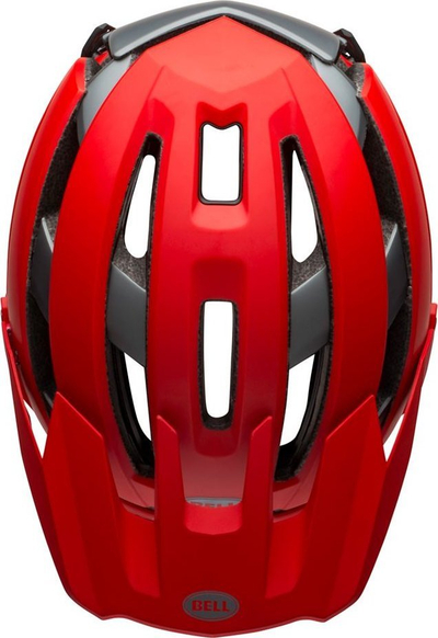 Helmetë çiklizmi Full Face Bell Super Air R Mips Spherical, MTB, e bardhë infrakuqe mat me shkëlqim