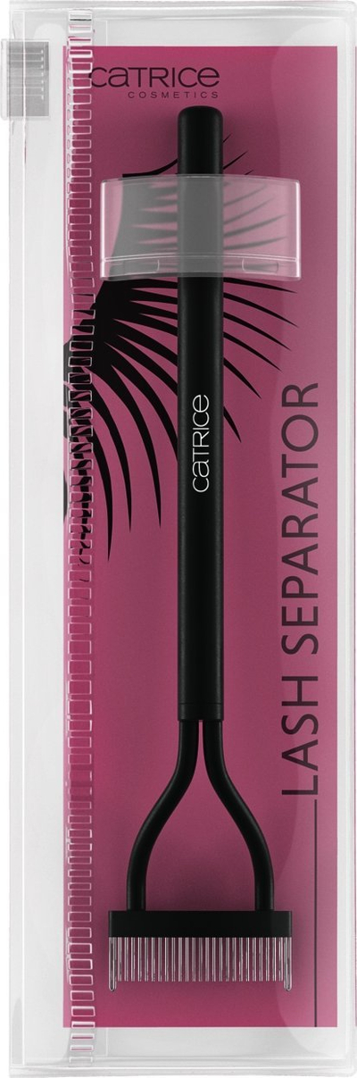 Furçë Catrice Lash Separator për qerpikë, 1 copë, e zezë