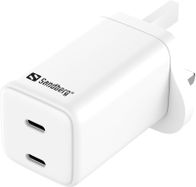 Karikues rrjeti Sandberg AC Charger Dual, 2x USB C, 65W, UK
