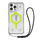 Mbështjellëse me litar UAG Pathfinder MagSafe për iPhone 16 Pro Max, rezistente ndaj goditjeve, Neon Yellow Transparente