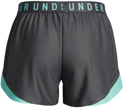 Pantallona të shkurtra sport Under Armour Play Up 3.0, poliestër, gri me jeshile