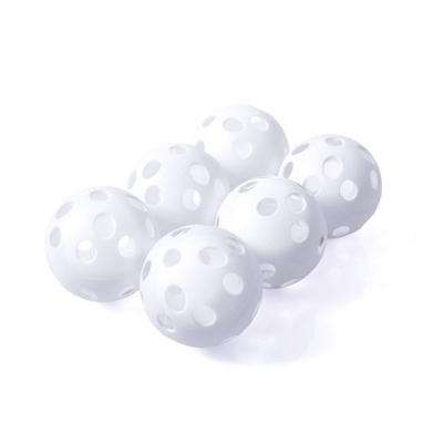 Set toptha floorball Vinex VPPB-S70S6, 70mm, 6 copë, të bardhë