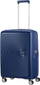 Куфер American Tourister SoundBox Medium, 4 тркала, проширлив, темно сина