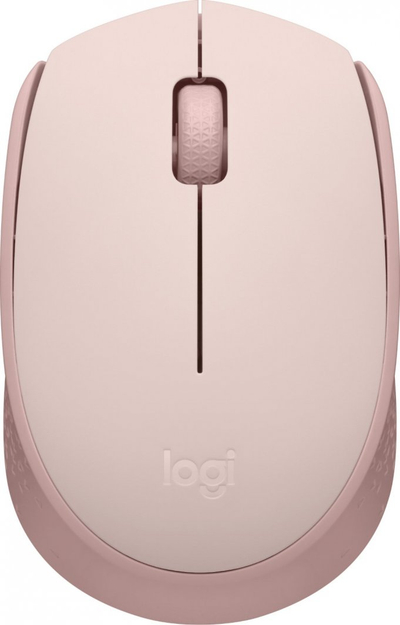 Maus Logitech M171, wireless, USB, rozë