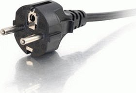 Kabllo rryme C2G, 10m, lidhës C13, e zezë