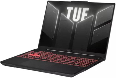 Laptop ASUS TUF Gaming A16 FA607NUG, 16", Ryzen 7, RTX 4050, 16GB RAM, 512GB SSD, gri Mecha