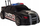 Makina lodër policie Police Sports Car, shkalla 1:16, efekt zanor, e zezë