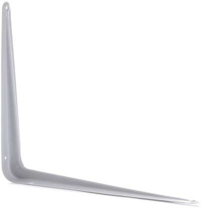 Mbajtëse rafti Emuca SB-01, 250x300mm, metal, argjend mat