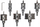 Set freza vrimash për metal Yato YT-44077, 6 copë, karbid, gri metalike