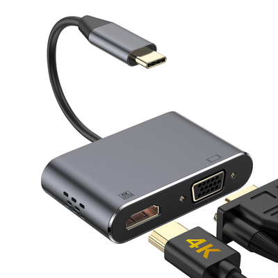 Docking station Platinet PMMA9832, type-C/HDMI VGA