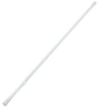 Стап за завеса за туш Domoletti GRO-008, телескопски, метален, бел