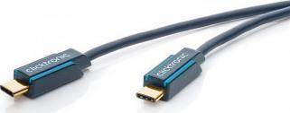 Kabllo USB C Clicktronic 45132, USB 2.0, 2 metra, blu