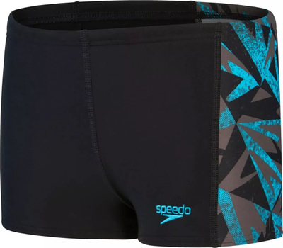Rroba banje çunash Speedo Hyper Boom Panel Aquashorts, Endurance10, të zeza blu