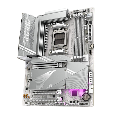 Pllakë amë Gigabyte X870 Aorus Elite WIFI7 Ice (Socket AM5) DDR5 ATX, e bardhë