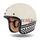 Helmetë moto CASSIDA Eso Forty Nine, e hapur neo retro, krem e zezë, 2026