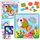 Puzzle gjeometrike mozaik LeanToys, 35 elemente, plastike